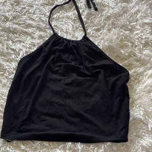 Black Crop Top